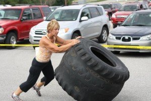 Back and Forth Tire Flip