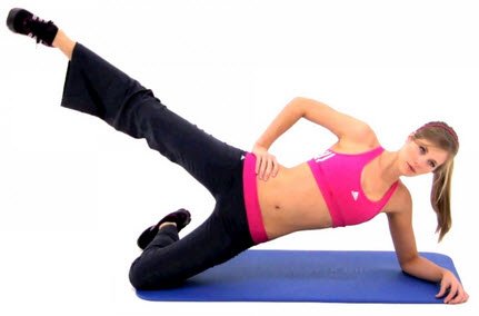 Side plank isometric workouts