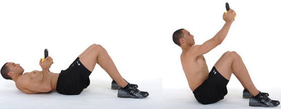 Kettlebell Sit Up