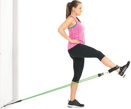 Leg Extension with resistance band