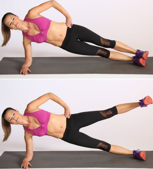 Side Plank with Leg Raise