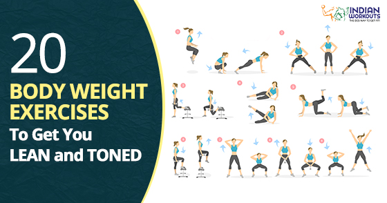 20 Body weith workouts for your health